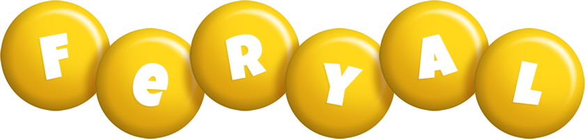 Feryal candy-yellow logo