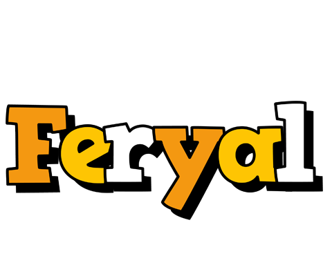 Feryal cartoon logo