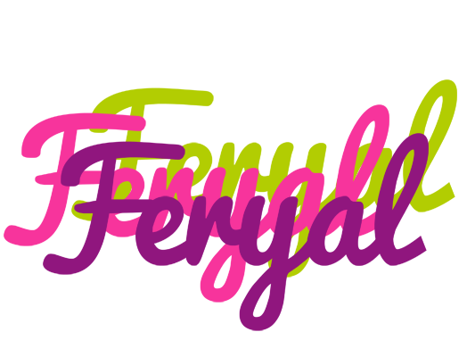 Feryal flowers logo
