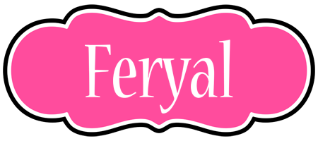 Feryal invitation logo