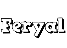 Feryal snowing logo