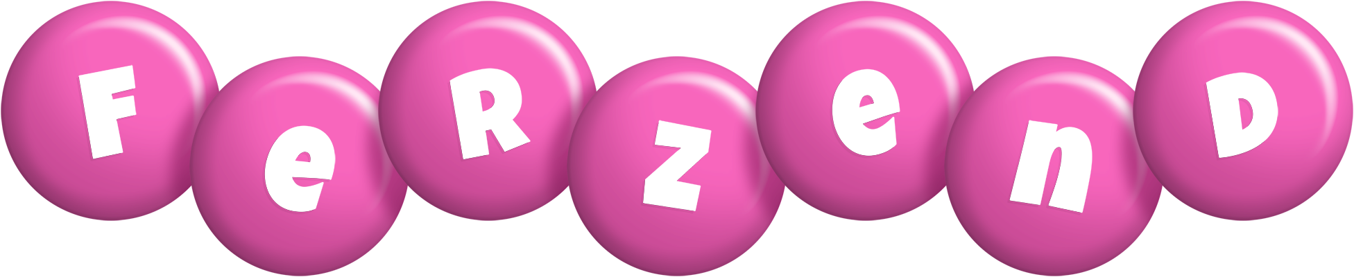 Ferzend candy-pink logo
