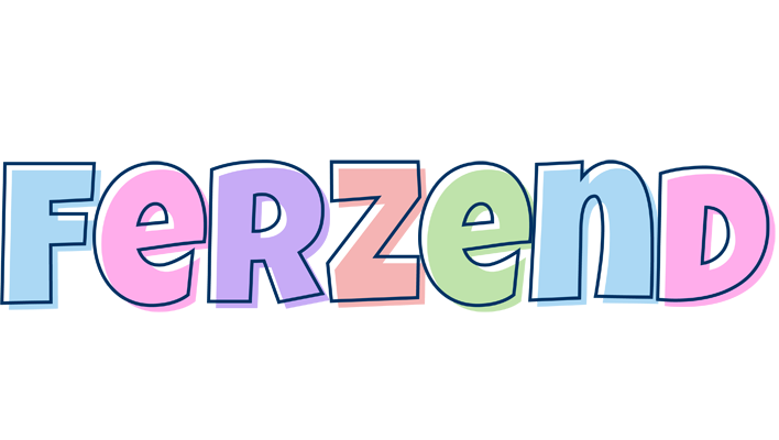 Ferzend pastel logo