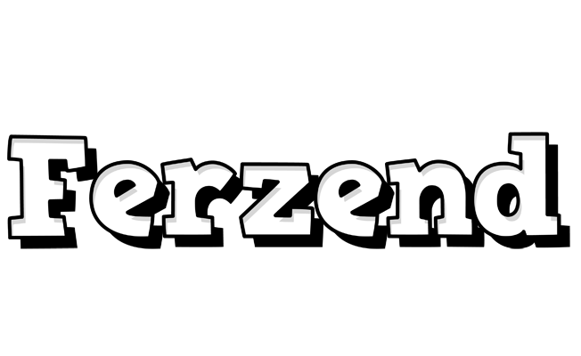 Ferzend snowing logo