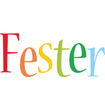 Fester birthday logo