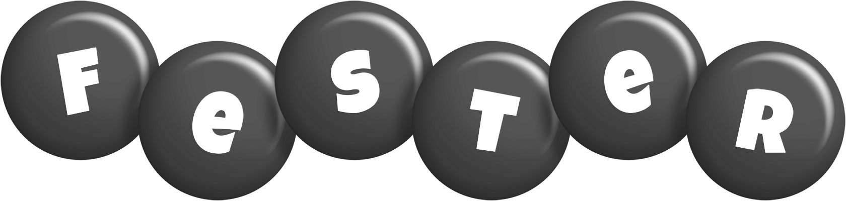 Fester candy-black logo