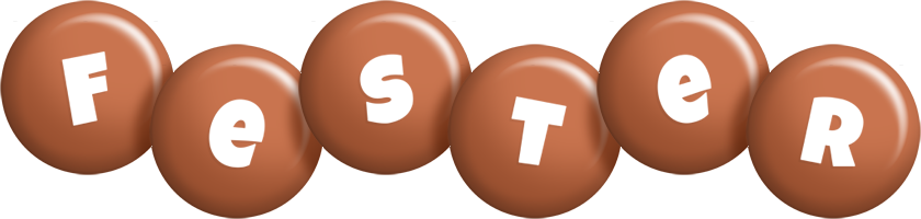 Fester candy-brown logo