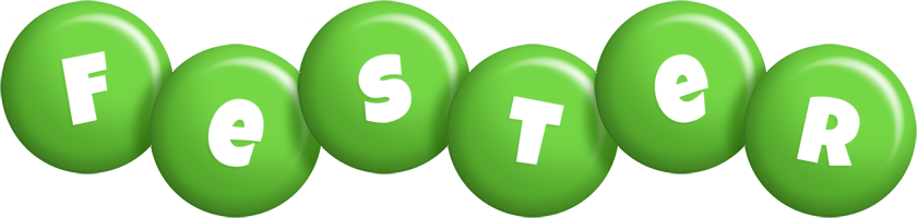 Fester candy-green logo