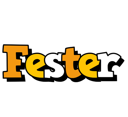 Fester cartoon logo