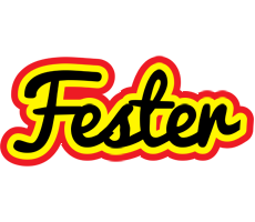 Fester flaming logo