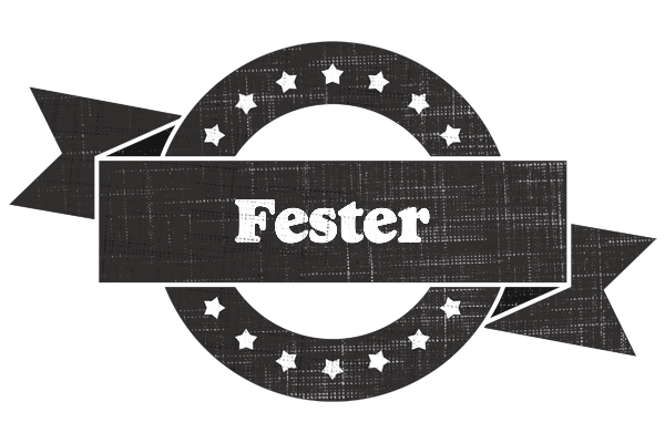 Fester grunge logo