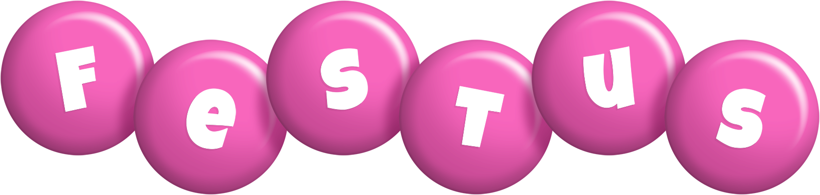 Festus candy-pink logo