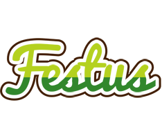 Festus golfing logo