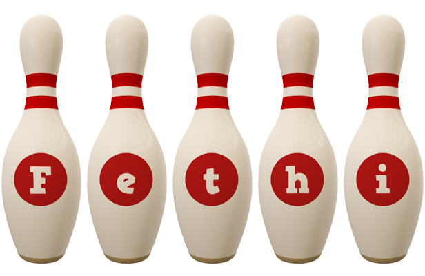 Fethi bowling-pin logo