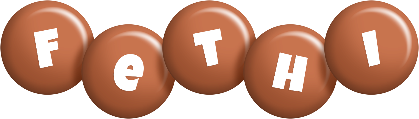 Fethi candy-brown logo