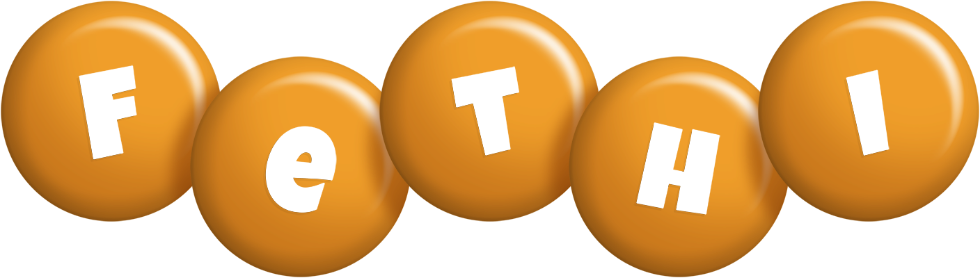 Fethi candy-orange logo