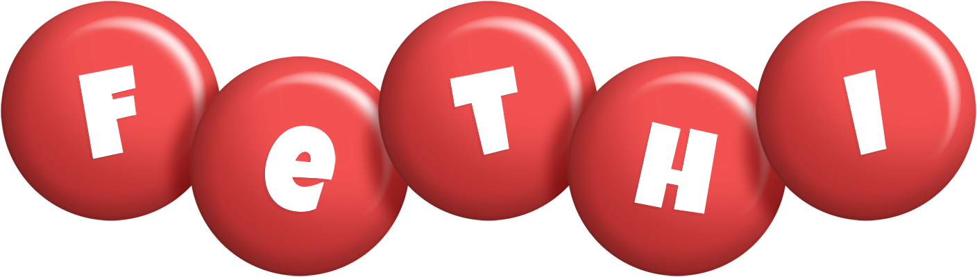 Fethi candy-red logo