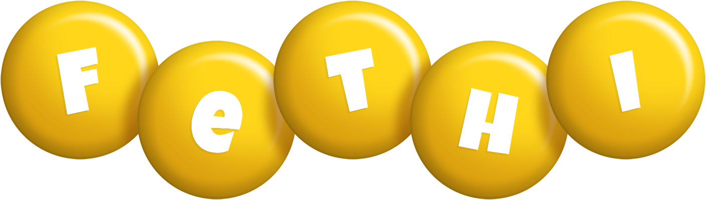 Fethi candy-yellow logo