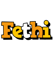 Fethi cartoon logo