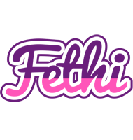 Fethi cheerful logo