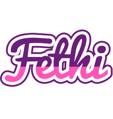 Fethi cheerful logo