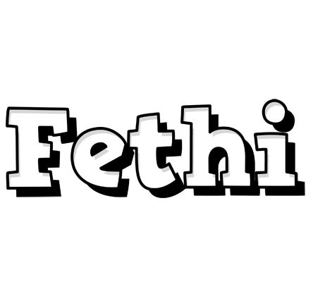 Fethi snowing logo