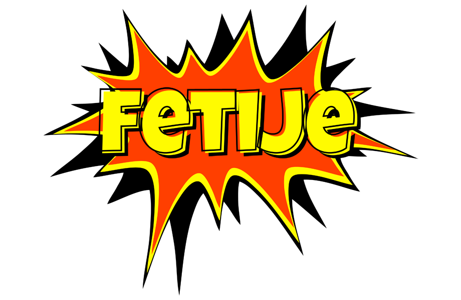 Fetije bazinga logo