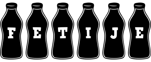 Fetije bottle logo