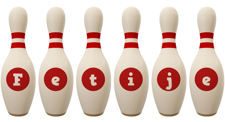 Fetije bowling-pin logo