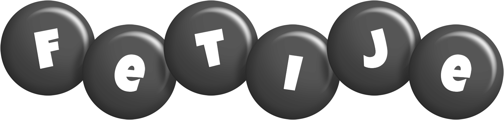 Fetije candy-black logo