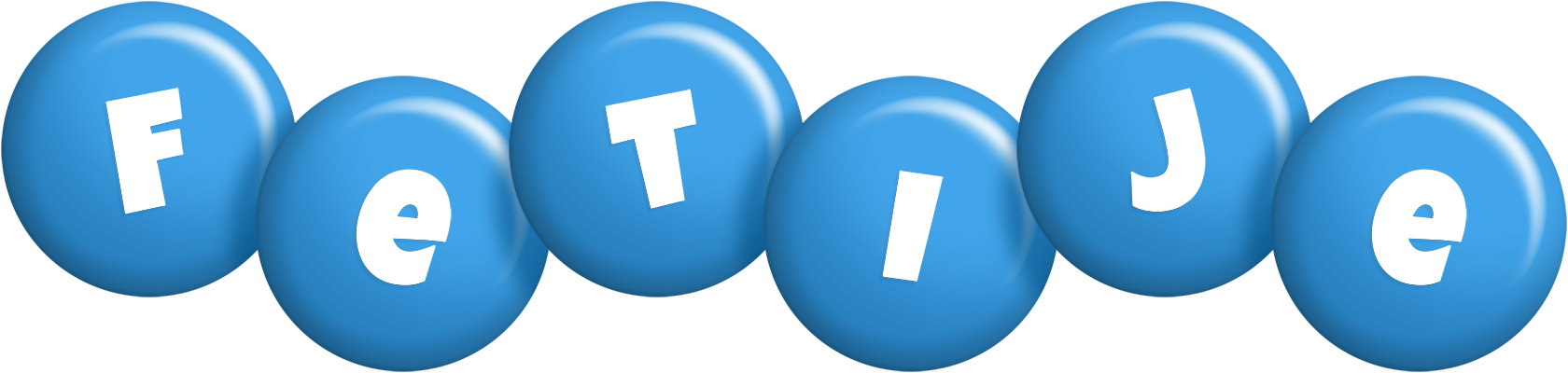 Fetije candy-blue logo