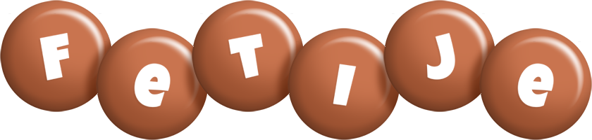 Fetije candy-brown logo