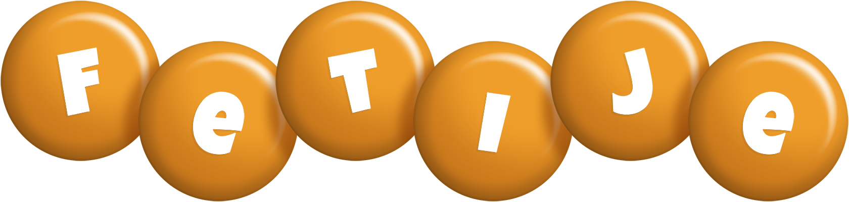 Fetije candy-orange logo