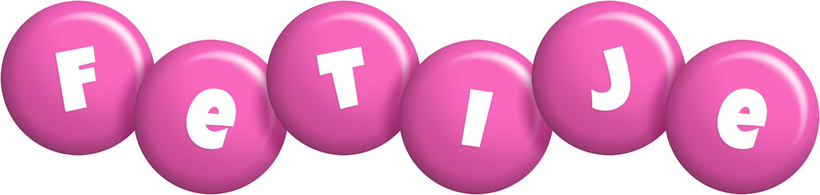 Fetije candy-pink logo