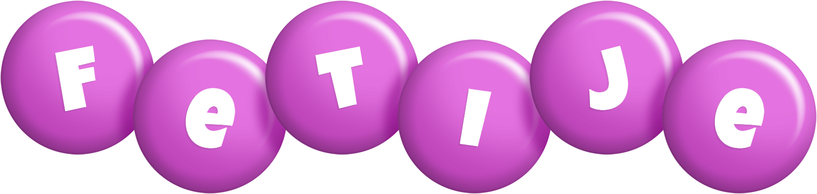Fetije candy-purple logo