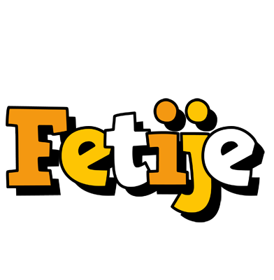 Fetije cartoon logo