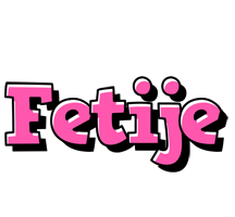 Fetije girlish logo