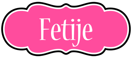 Fetije invitation logo