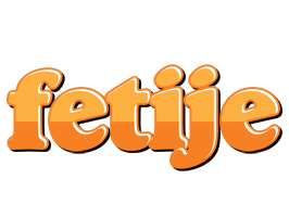 Fetije orange logo