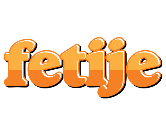 Fetije orange logo