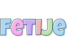 Fetije pastel logo