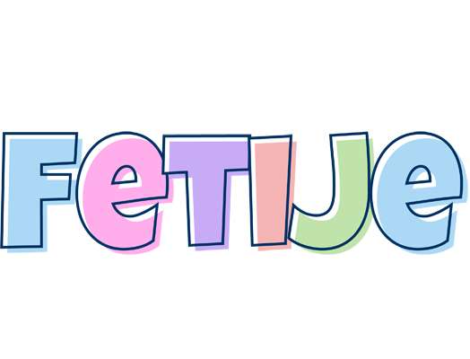 Fetije pastel logo