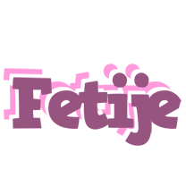 Fetije relaxing logo