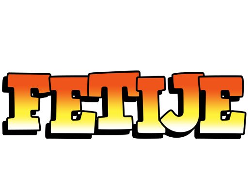 Fetije sunset logo