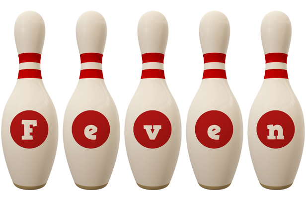Feven bowling-pin logo