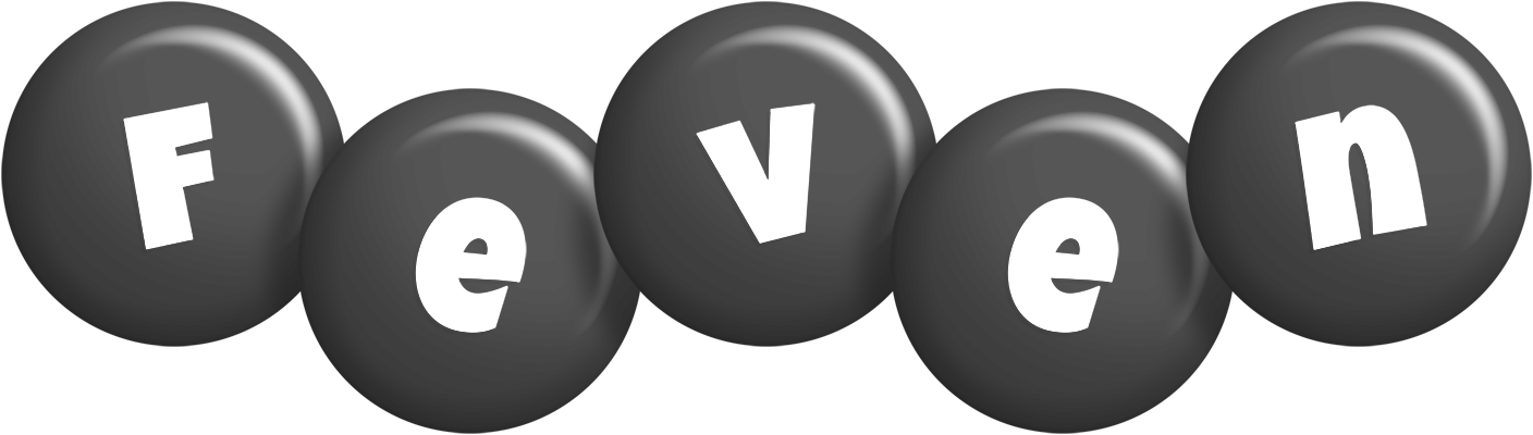 Feven candy-black logo