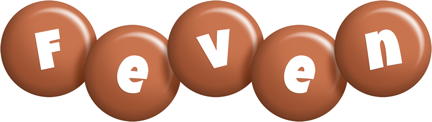 Feven candy-brown logo