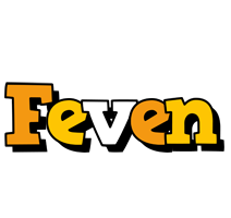 Feven cartoon logo