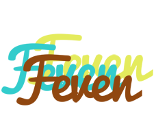 Feven cupcake logo