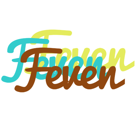 Feven cupcake logo